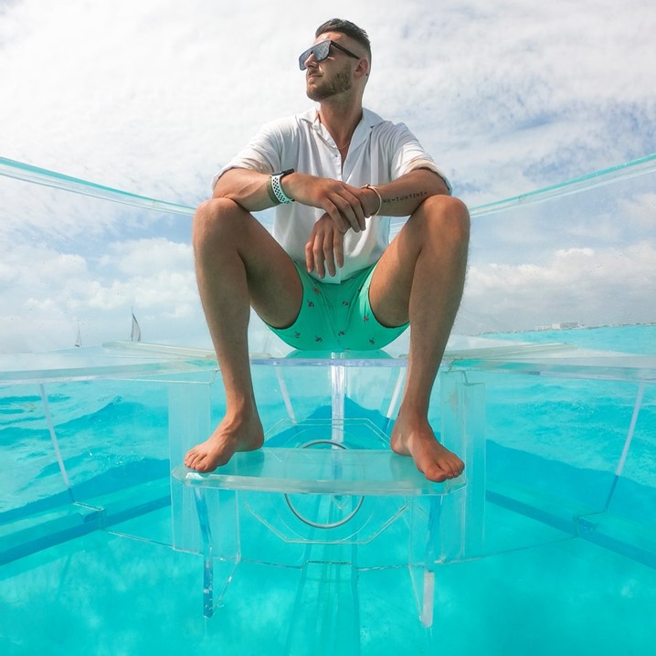 Cozumel Snokerl & Clear Boat