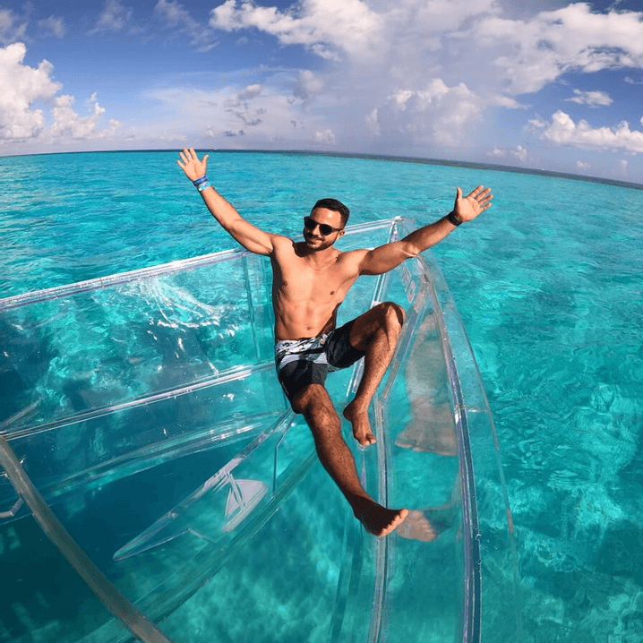 Cozumel Snokerl & Clear Boat